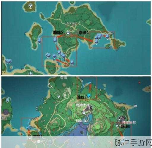 原神手游攻略,全面解析海灵芝采集位置