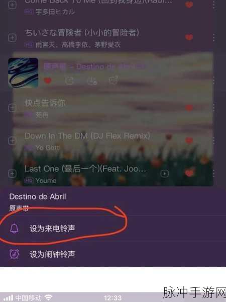 苹果手机铃声个性化设置全攻略，手游玩家的专属旋律