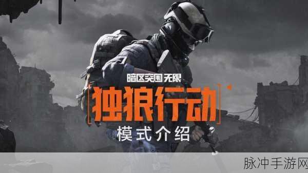 暗区突围农场独狼行动全攻略，单人挑战，勇者无畏！