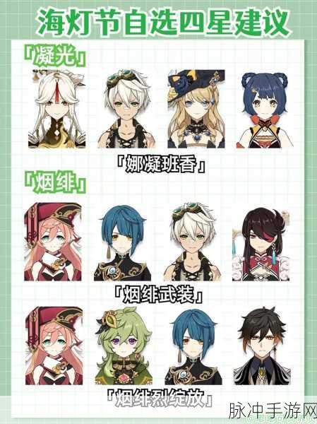 原神四星主C角色深度解析与攻略