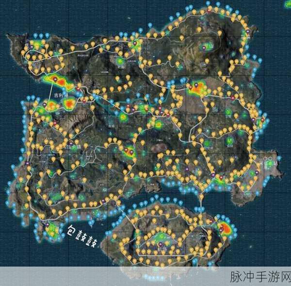 和平精英拳皇游戏机位置全解析，海岛地图的隐藏彩蛋