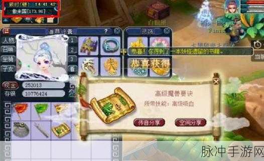 梦幻西游，揭秘挖图谜之操作，全面游戏攻略