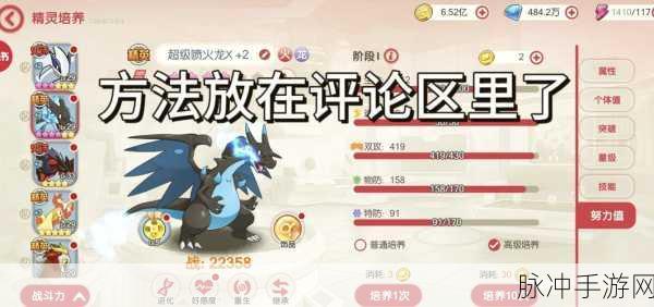 口袋妖怪钻石,解锁龙星群的力量觉醒终极攻略