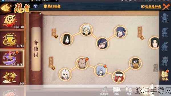 火影忍者OL手游次郎坊阵容搭配全攻略