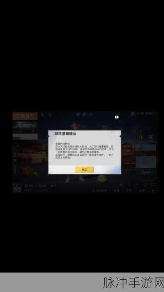 和平精英被强制下线机制详解,重新登陆后游戏时长全攻略