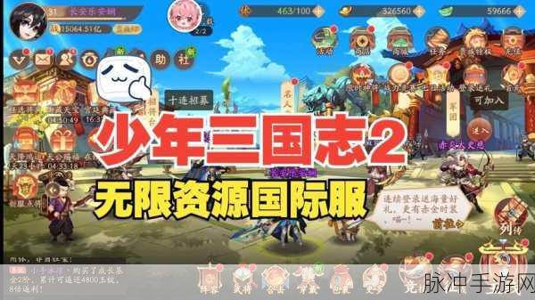 少年三国志2探险心得,揭秘高效升级策略,智勇双全开启史诗征程