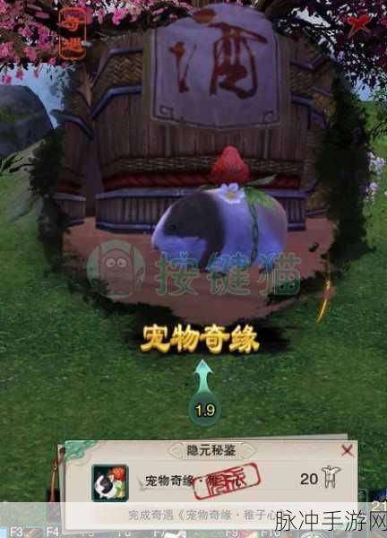 剑网3手游深度攻略,稚子心奇遇任务全解析,助你轻松解锁新宠物甜豆