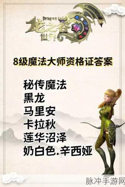 2025年龙之谷手游深度攻略，性别选择与热门职业全解析