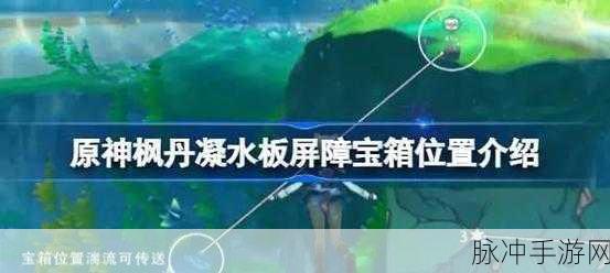 原神宝玦口屏障解密全攻略，深入探索，揭秘30个神秘宝藏