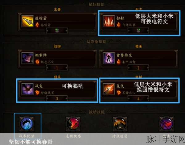 暗黑3手游猎魔人新手全面攻略指南