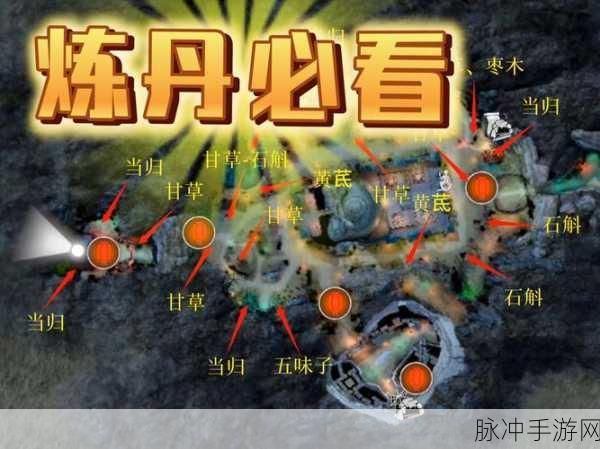 烟雨江湖药王谷奇草位置攻略详解，寻找奇草全攻略