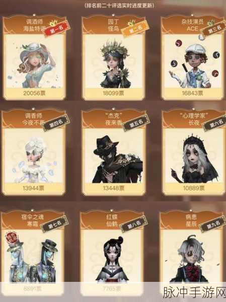 第五人格返场皮肤投票全攻略，如何参与并赢取丰厚奖励