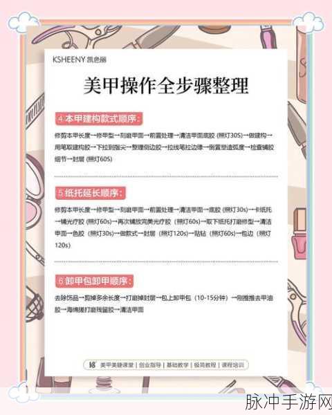 美甲跑秀游戏全攻略，轻松上手，畅享休闲跑酷新体验
