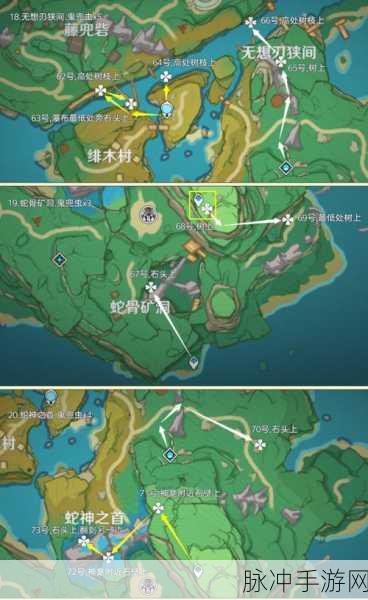 原神鬼兜虫高效采集路线分享，助你快速掌握全资源位置