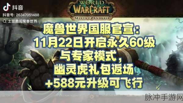 3060魔兽世界开几档，揭秘魔兽世界3060版本开启的多样新玩法与活动