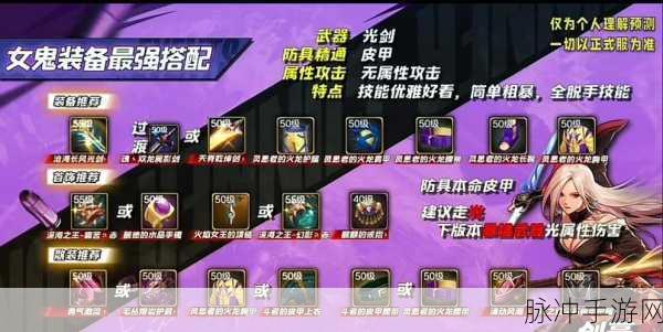 DNF手游剑魂攻略,打造兰总套与传说武器搭配指南