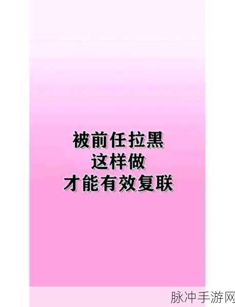 陌陌手游社交攻略，被对方拉黑怎么办？