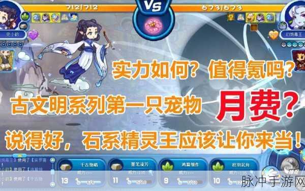 洛克王国史小韵技能搭配建议,提升战斗力的全面攻略