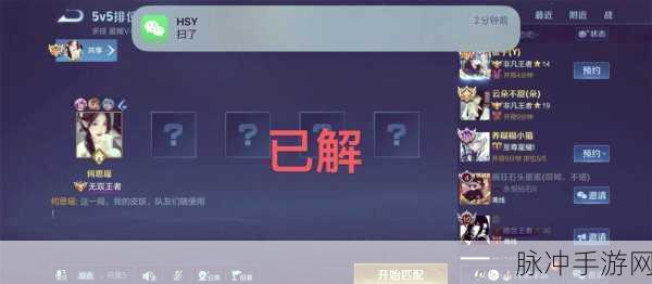 王者荣耀亲密关系无法显示问题全面解析