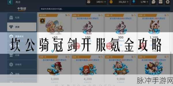 坎公骑冠剑觉醒石使用推荐，深度解析如何选择最佳角色提升战力