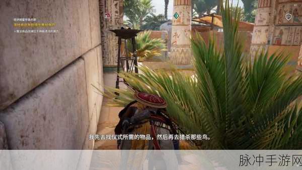 刺客信条起源新手入门全攻略，掌握资源管理，实施高效策略技巧