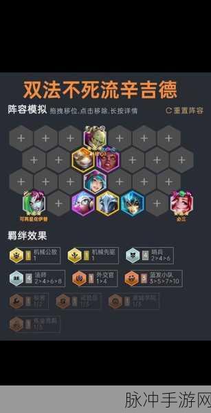 金铲铲之战终身进修辛德拉玩法深度剖析,阵容构建与装备搭配全攻略
