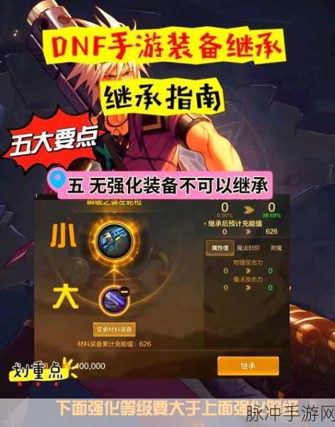 DNF手游装备继承深度剖析，方法与核心要点全面指南