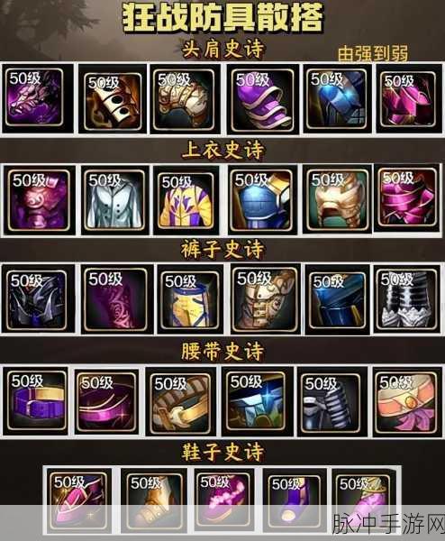 DNF回归玩家必看,105史诗装备选择全攻略