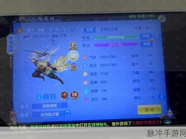 神武4手游耐狮子加点全攻略
