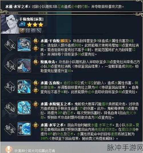 深海荣耀,怪物猎人鲛套装全攻略解析