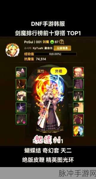 DNF手游深度攻略，剑魔觉醒后的外貌特征与战斗魅力解析