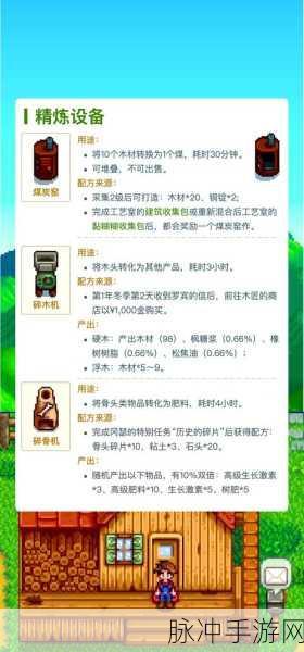 星露谷物语，揭秘加料器的妙用与制作方法