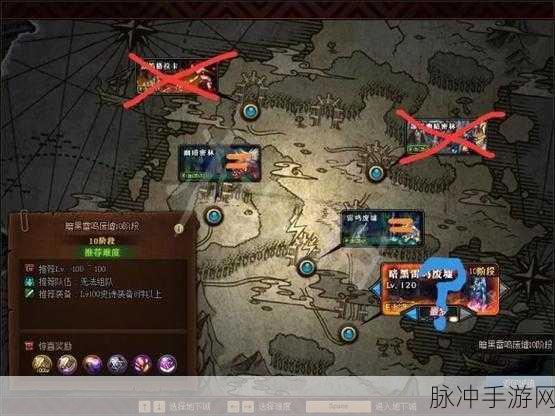 DNF玩家必看,揭秘高掉落率卡片地图,助你快速集齐珍藏