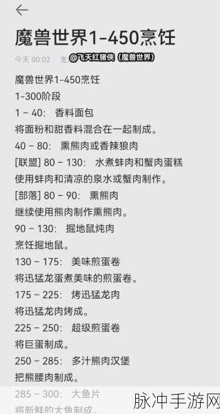 魔兽世界1到450级WLK全专业冲级深度指南,解锁你的专业技能巅峰