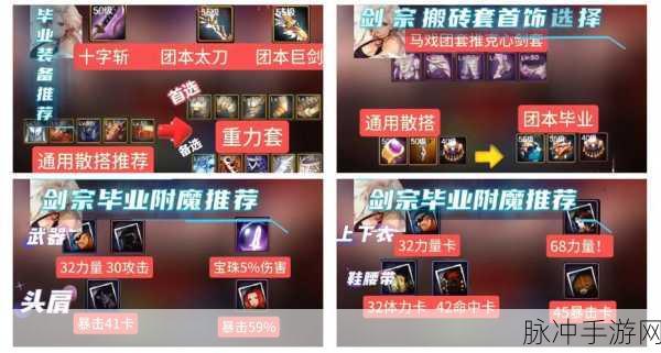 DNF100级剑宗毕业防具选择深度攻略