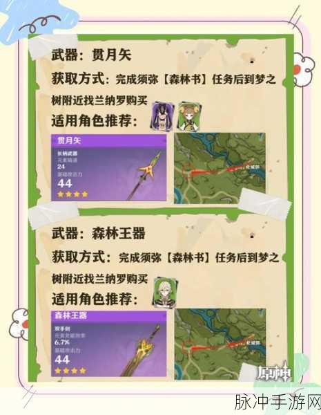 原神锻造与获取武器全攻略