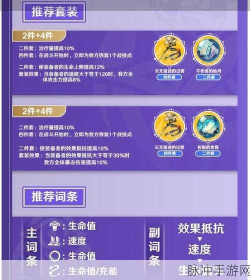 崩坏星穹铁道玲可遗器怎么选——深度剖析玲可遗器搭配策略