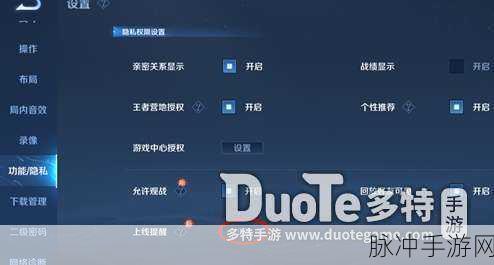 王者荣耀攻略,如何关闭QQ显示与游戏内段位显示