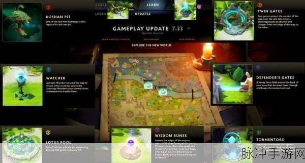 DOTA2地图改版深度探索,解锁更具策略性的战斗场景