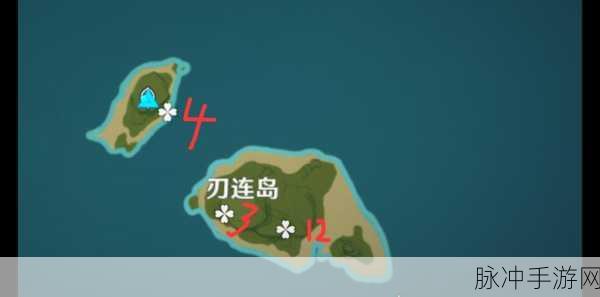 原神刃连岛钥匙全攻略,五把钥匙精确位置详解与获取指南