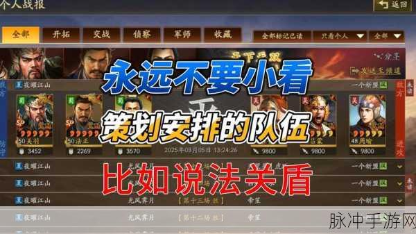 三国志战略版寻访使选择建议，深度解析与战术策略优化
