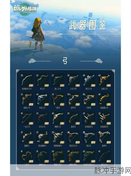 塞尔达传说王国之泪，全面揭秘武器合成配方大全