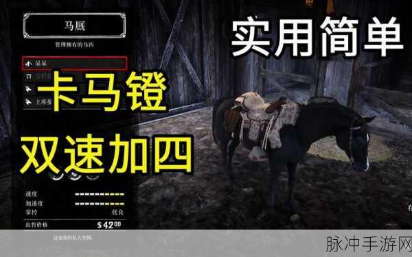 荒野大镖客2深度攻略,揭秘永动机马鞍的奥秘