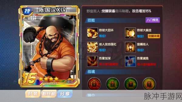 拳皇手游深度解析,探寻中国角色风采