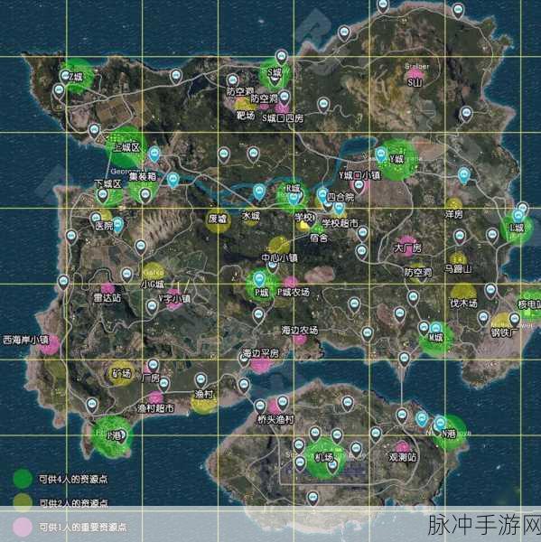 绝地求生手游攻略，掌握跳伞技巧，飞跃战场，快速抵达最远降落点