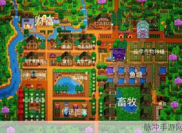 星露谷物语全新农场布局详解,轻松掌握全面的规划与策略分享