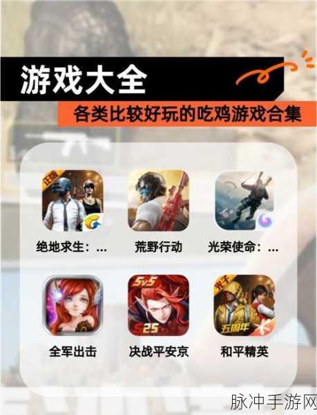 绝地求生轻量正式服安卓版下载，人气火爆的吃鸡游戏全攻略