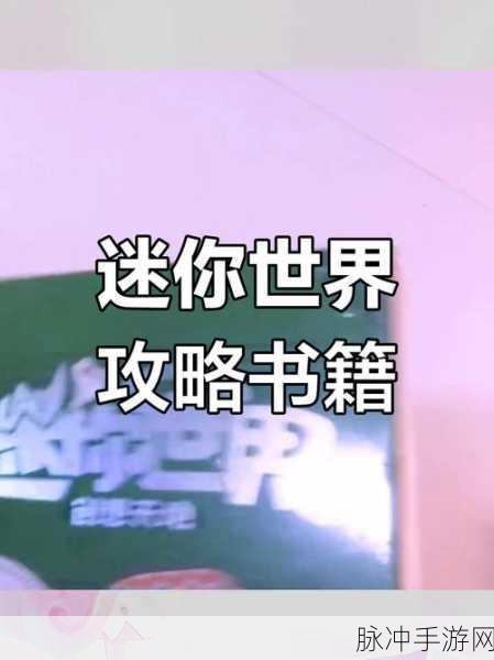 迷你世界,打造你的专属书籍,记录冒险点滴