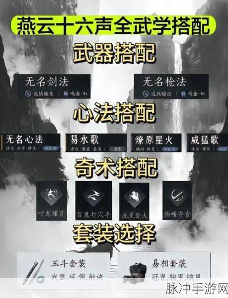 燕云十六声深度攻略分享,新手如何玩转武侠世界