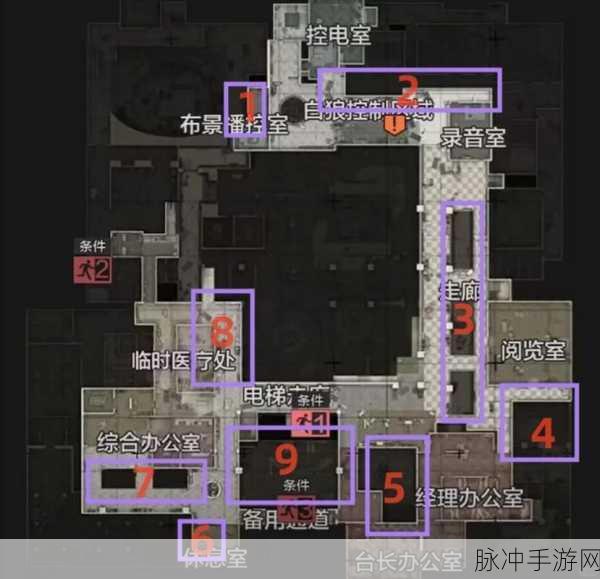 探索暗区突围，电视塔二楼地图路线全攻略